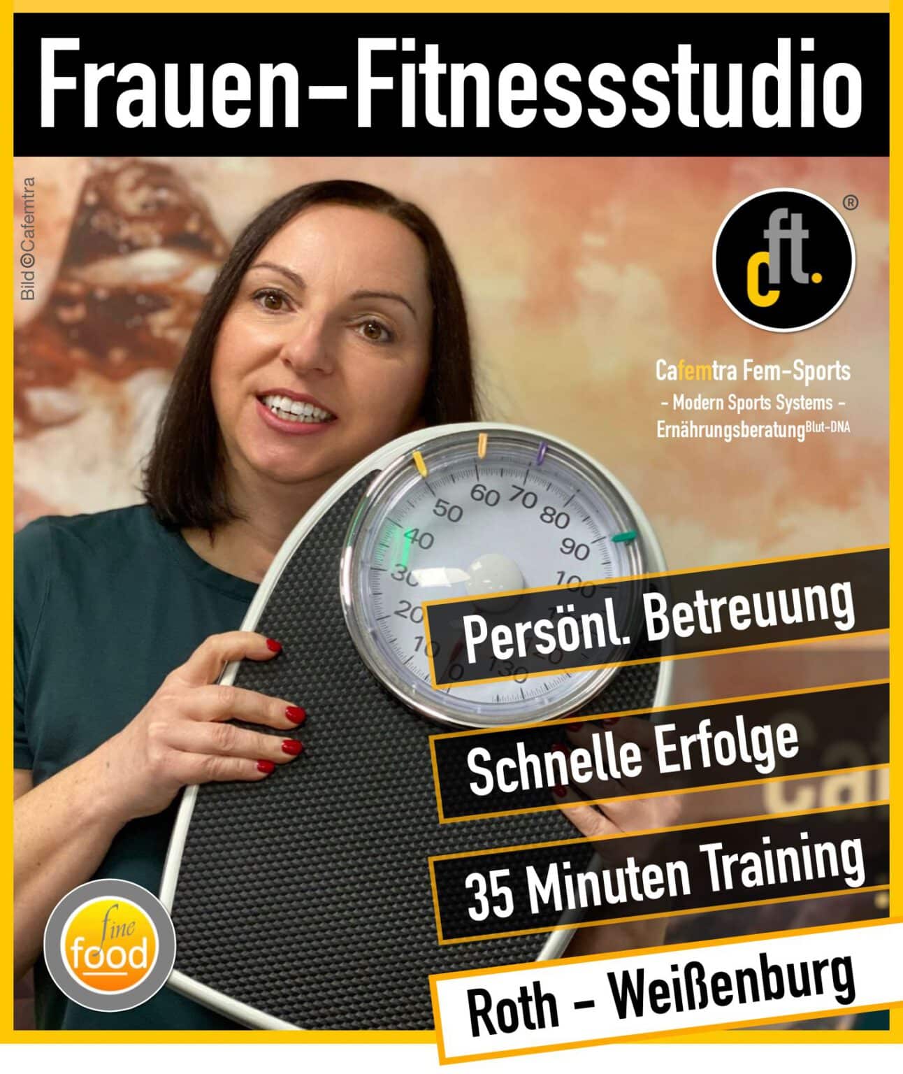 Nina trainiert regelmäßig und sagt: Cafemtra kann ich voll und ganz empfehlen