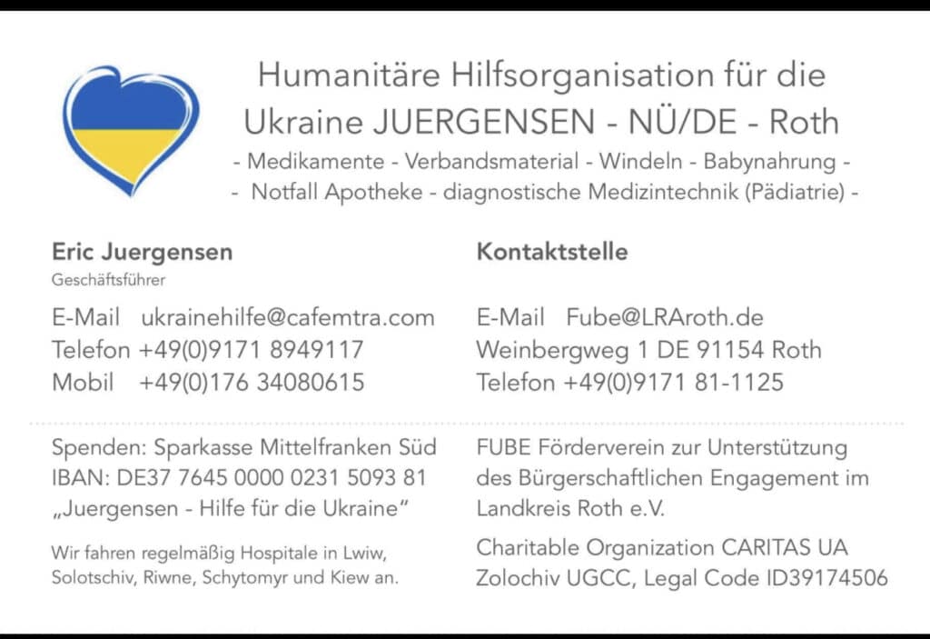 ukrainehilfe juergensen